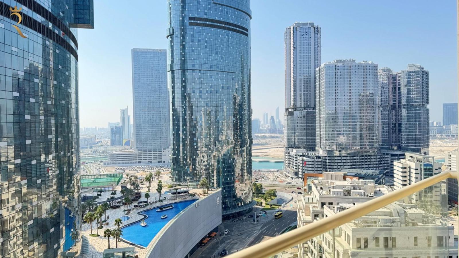 Apartamento Trendy 1br In Mangrove Place For 3 Guests In Al Reem *