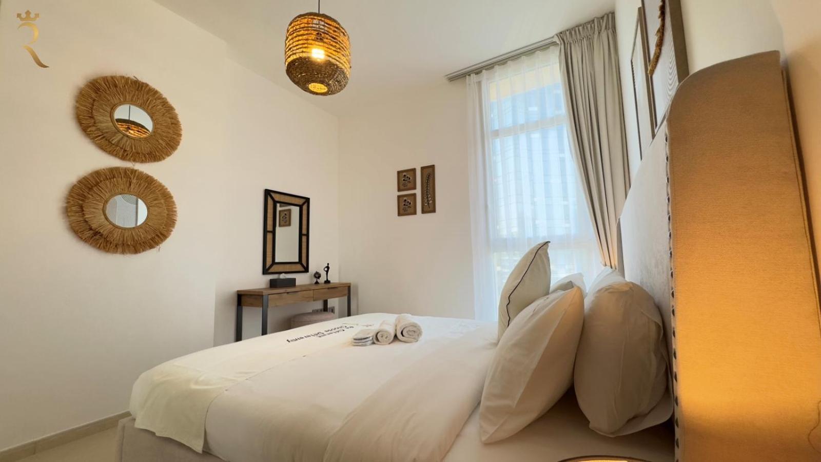 Apartamento Trendy 1br In Mangrove Place For 3 Guests In Al Reem
